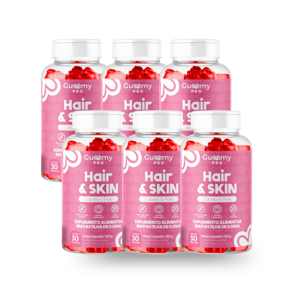 Vitamina para cabelo e pele