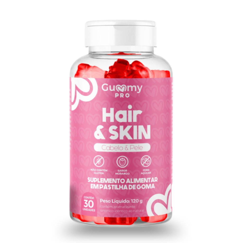Vitamina para cabelo e pele